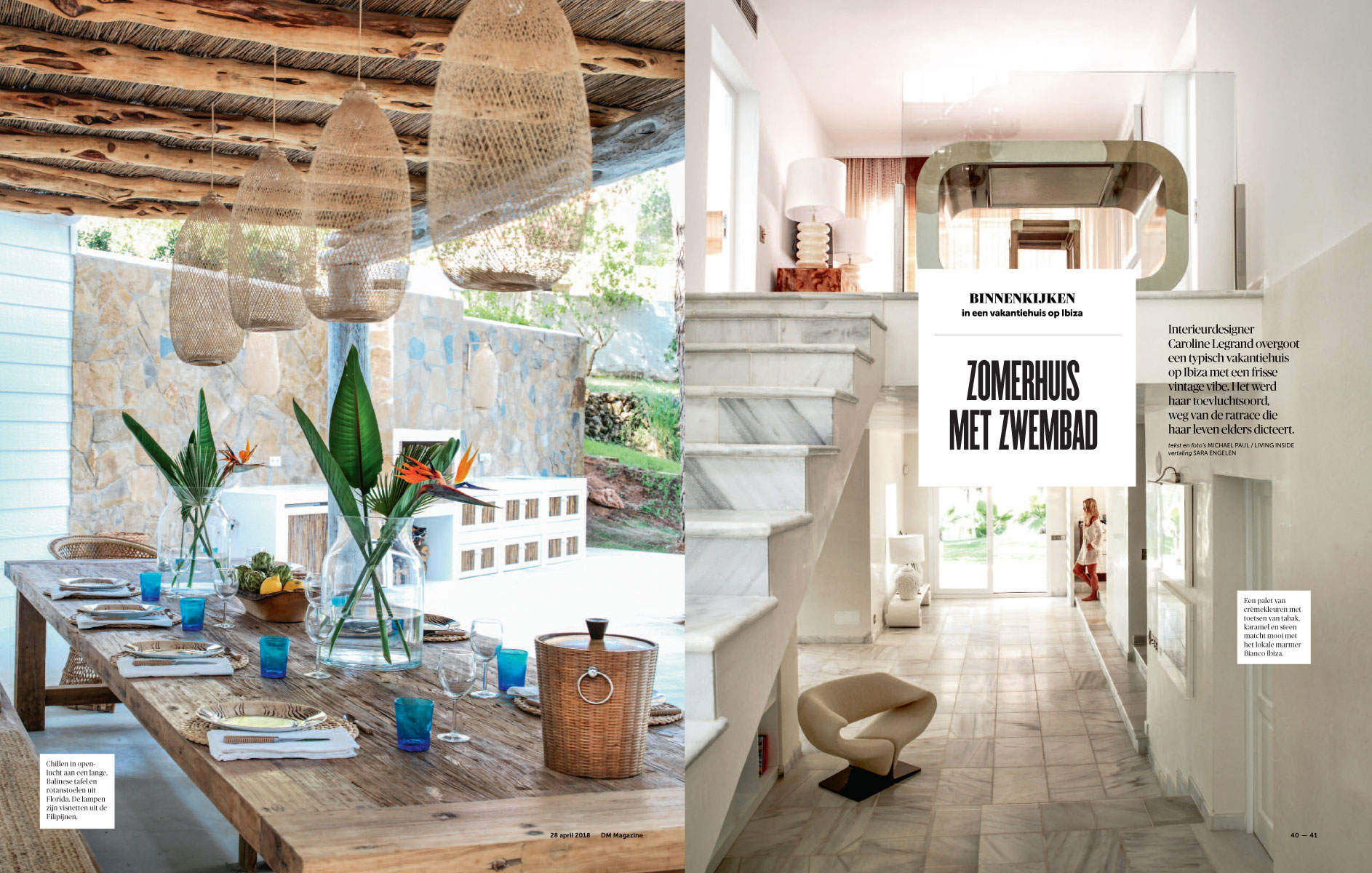 DM Magazine Caroline Legrand