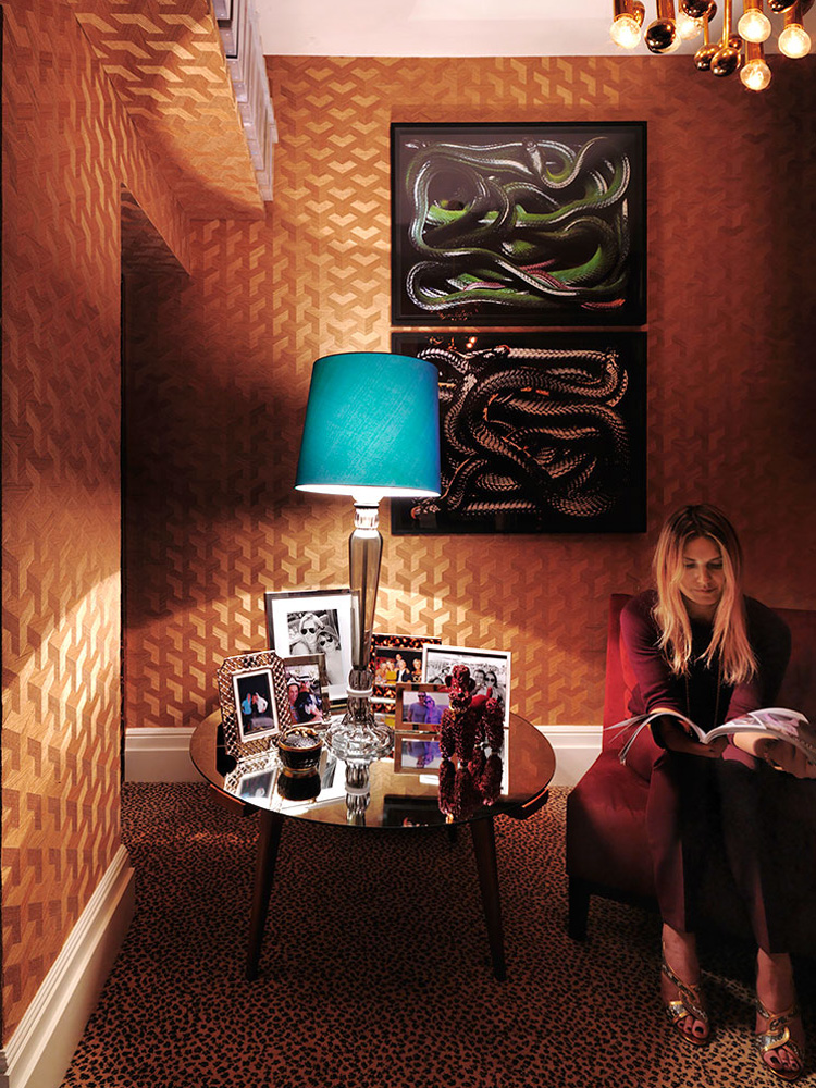 Interior design of London City apartment by Caroline Legrand Design